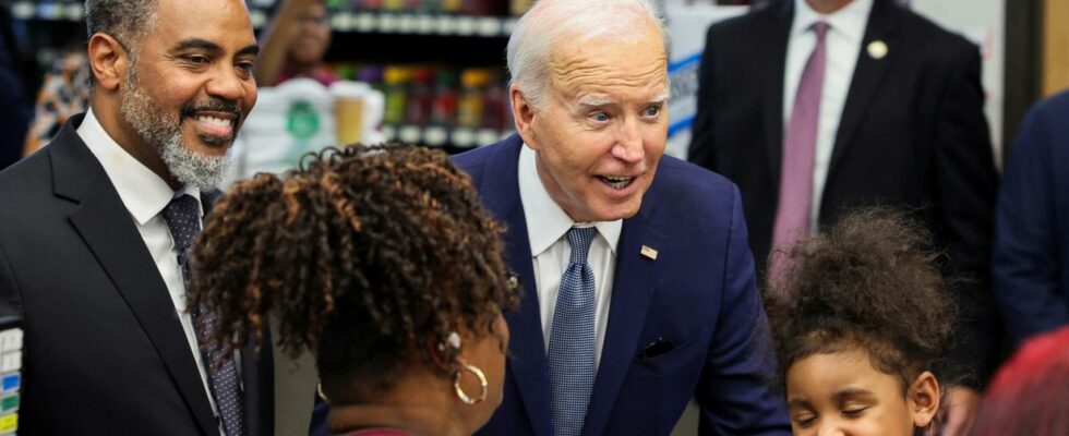 Joe Biden annule son discours de campagne apres avoir ete