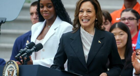 Kamala Harris salue lhonnetete et lintegrite