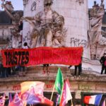 La gauche manifeste dans les rues de Paris contre la