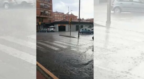 La pluie et la menace de grele marquent le grand