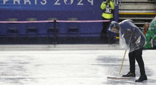 La pluie inonde la ceremonie douverture des Jeux Olympiques