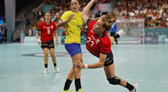 Le handball aux Jeux Olympiques Espagne Bresil en