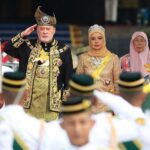 Le roi milliardaire de Malaisie Ibrahim Iskandar est inaugure lors