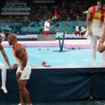 Lequipe espagnole de gymnastique masculine est douzieme et continuera a