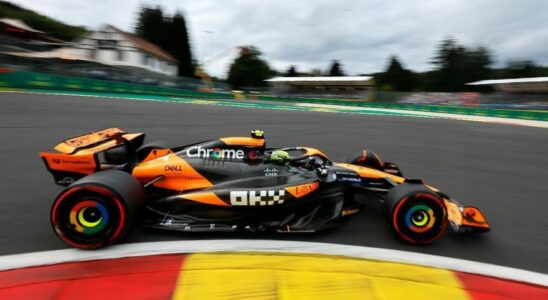 Les McLaren defient Verstappen en Belgique