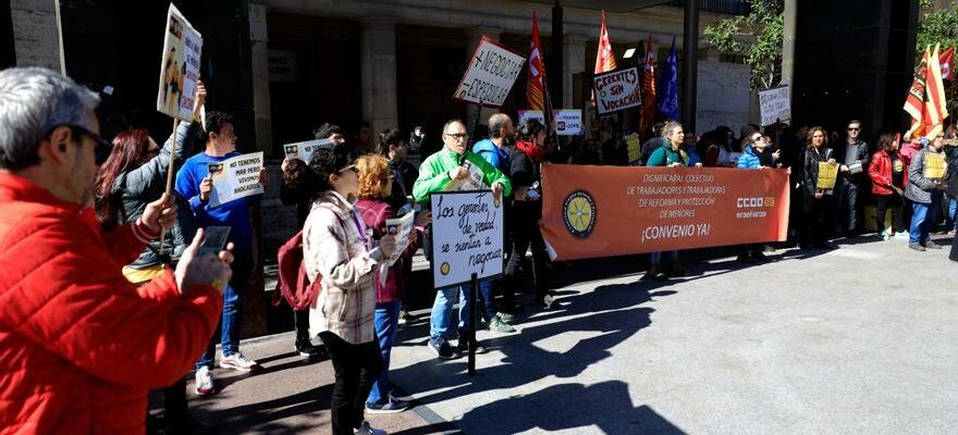 Les travailleurs des centres pour mineurs se mettront en greve