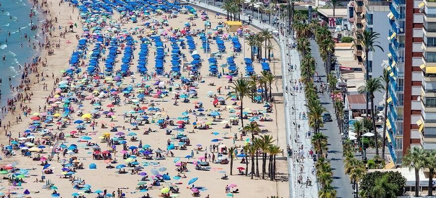 Les vagues de chaleur reduisent les depenses touristiques en Espagne