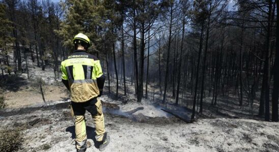 Lincendie a El Pueyo de Araguas reste stabilise et a