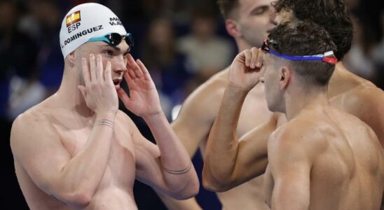 Luis Dominguez pour la deuxieme occasion de remporter une medaille