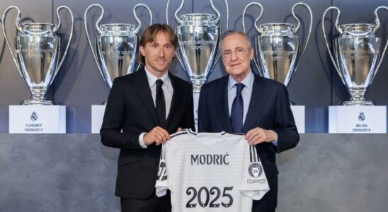 Luka Modric renouvelle son engagement avec le Real Madrid pour