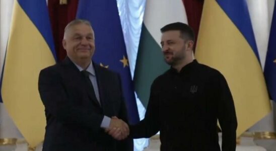 Orban allie de Poutine arrive a Kiev pour sa premiere