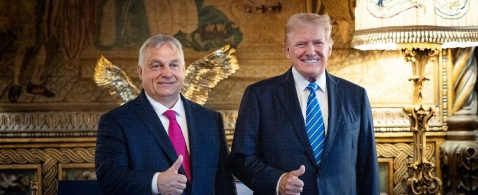 Orban rencontre Trump en Floride pour parler de paix