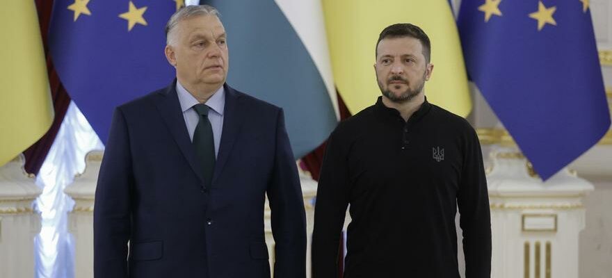 Orban se rend en Ukraine et rencontre Zelensky