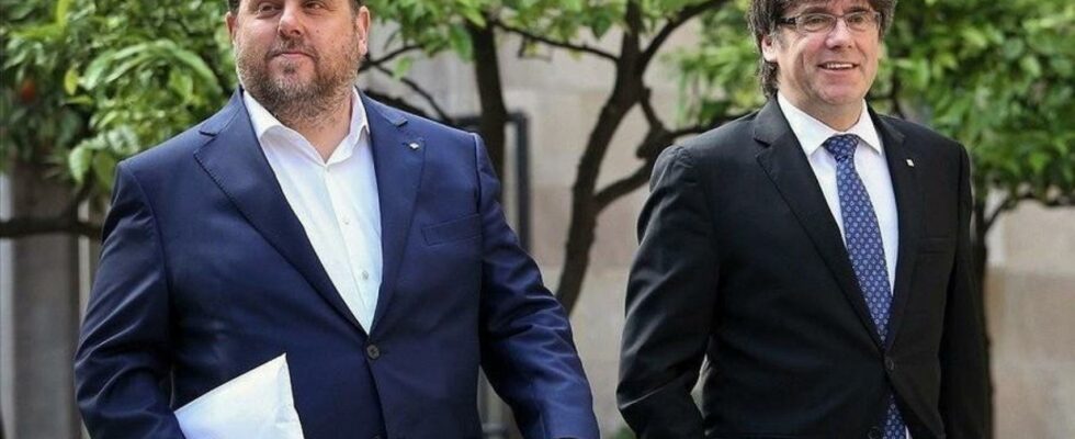 Puigdemont et Junqueras se retrouvent pendant cinq heures a Waterloo