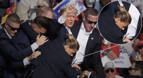 Qui est la femme qui a protege Trump dune balle