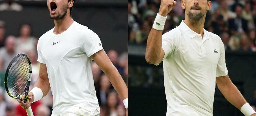 Suivez la finale de Wimbledon en direct Alcaraz