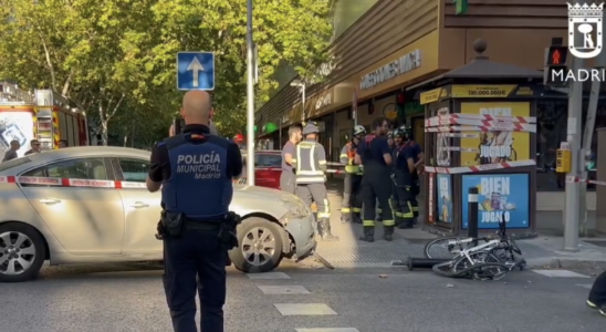 Une conductrice perd le controle de son vehicule et renverse