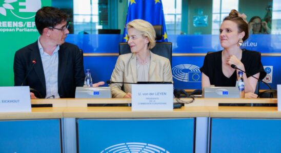 Von der Leyen garantit sa reelection au Parlement europeen en