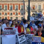 4 500 personnes manifestent a Madrid pour que Maduro accepte