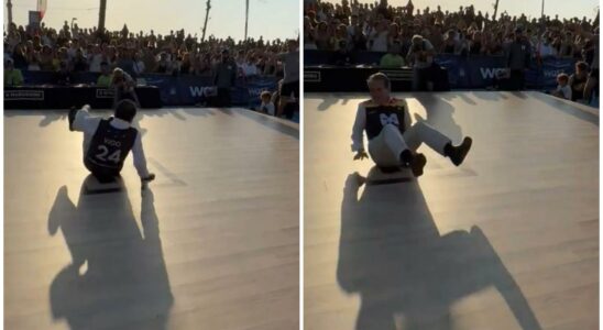 Abel Caballero surprend avec sa performance de break dance