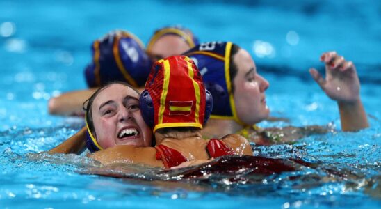 Australie 9 11 Espagne Lequipe feminine de water polo entre dans