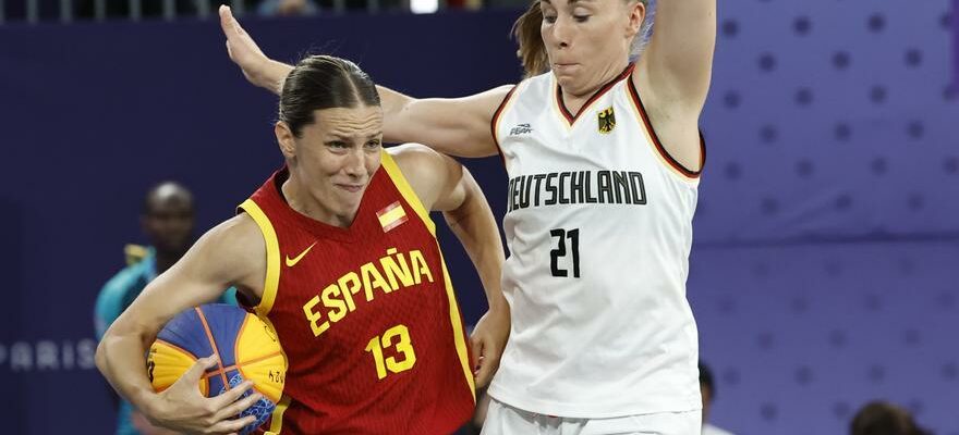 Basket 3x3 aux JO Allemagne Espagne en images