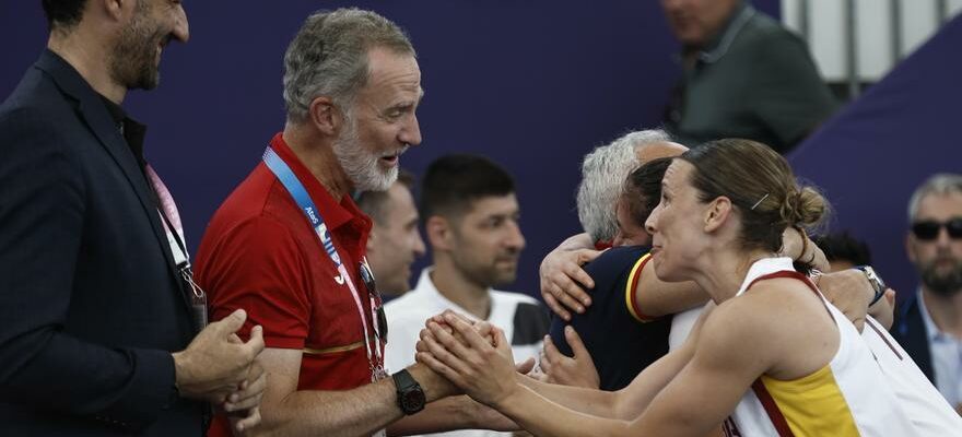 Basket 3x3 aux Jeux Olympiques Espagne Etats Unis en