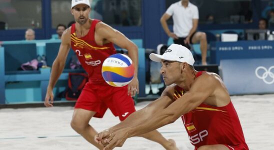 Beach volley aux Jeux Olympiques quarts de finale Espagne