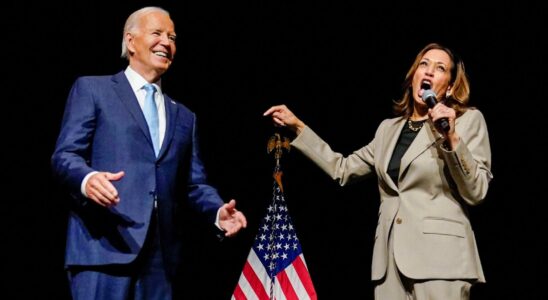 Biden reapparait avec Harris lors dun evenement de campagne