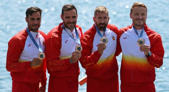 Bronze pour le canoe K4 500 et Saul Craviotto est desormais