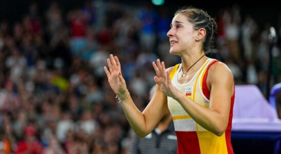 Carolina Marin se remet de ses adieux dechirants aux JO