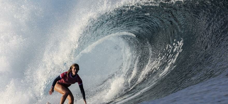 Caroline Marks est sacree reine du surf a Paris 2024