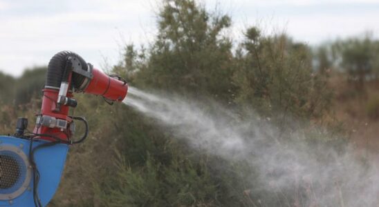 Des drones et des helicopteres pour lutter contre les moustiques