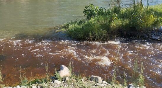 Ils denoncent les rejets de La Montananesa dans le fleuve