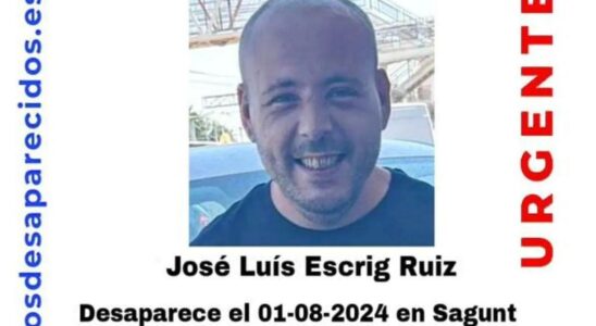 Ils recherchent Jose Luis un Valencien de 34 ans disparu