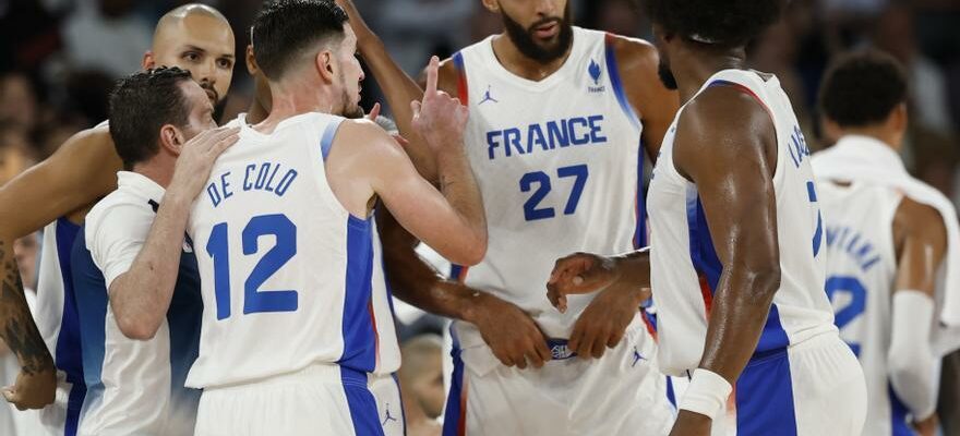 JO finale de basket France Etats Unis en images