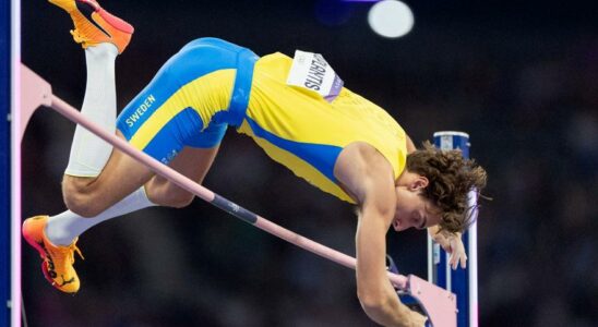 Jeux Olympiques Mondo Duplantis toi qui es au paradis