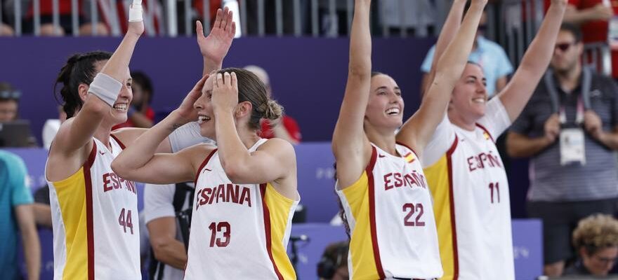 Jeux Olympiques finale de basket 3x3 Allemagne