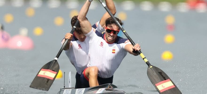 Jeux Olympiques finale du canoe C2 500 hommes en direct