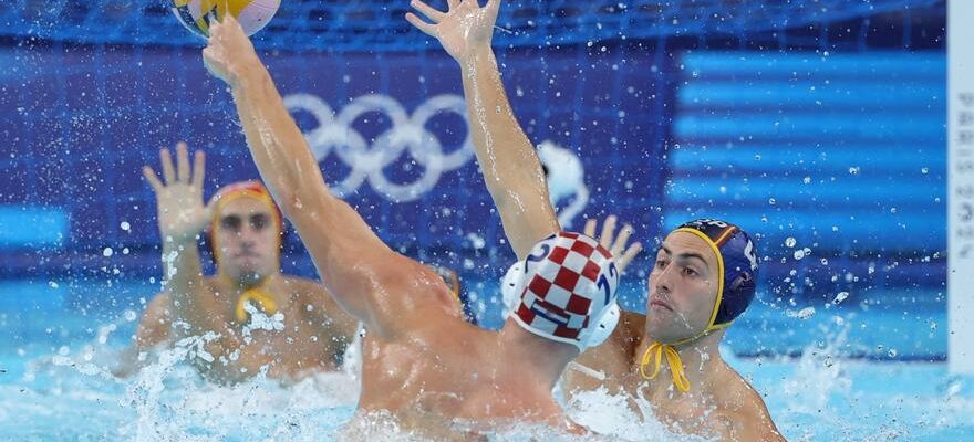 Jeux Olympiques quarts de finale de water polo Croatie