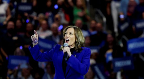 Kamala Harris admet que ce sera une course serree