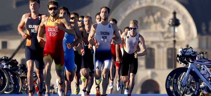 LAllemagne remporte la medaille dor au triathlon a relais mixte