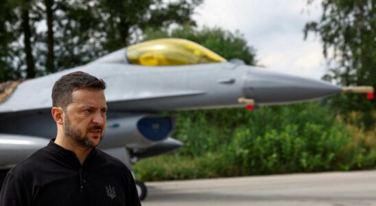 LUkraine recoit dix chasseurs F 16 de lOccident au moment le