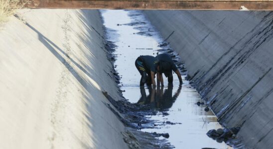 La Garde civile fouille le canal de Mocejon a la