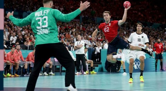 La demi finale de handball aux JO entre lEspagne et lAllemagne