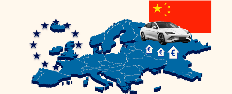 La voiture electrique chinoise sengage a fabriquer en Europe pour