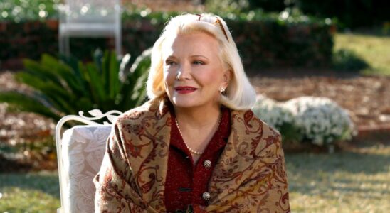 Lactrice Gena Rowlands star de Noas Diary et laureate de