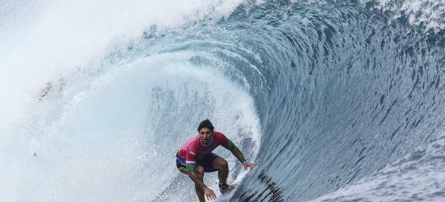 Le surfeur bresilien Gabriel Medina bronze aux Jeux Olympiques