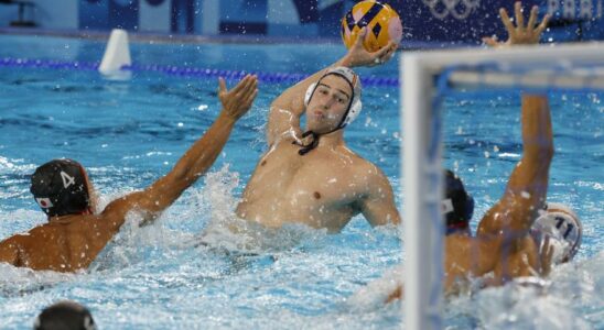 Lequipe masculine de water polo sassure detre la premiere apres avoir