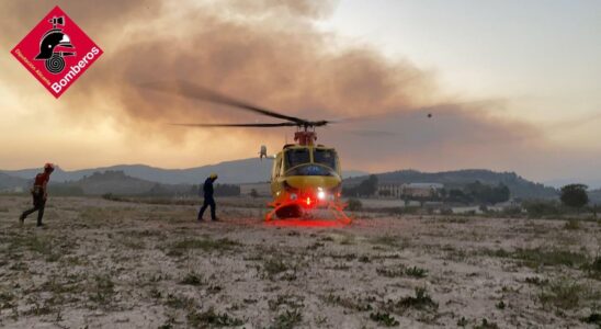 Les pompiers considerent lincendie de foret de Benasau sous controle